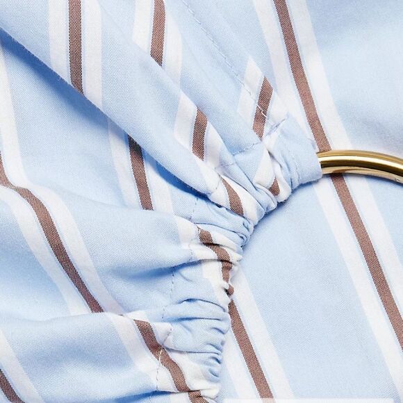 Veronica Beard Afton Draped Shirtdress size size 0 $498 NEW - Picture 3 of 10